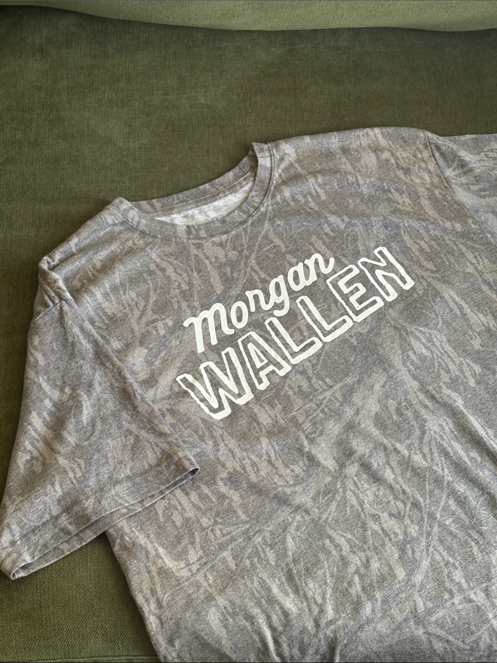 Morgan Wallen - Camo Short Sleeve Shirt